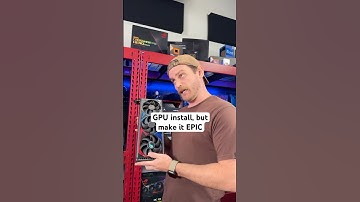 How to Install a GPU… The Cool Way