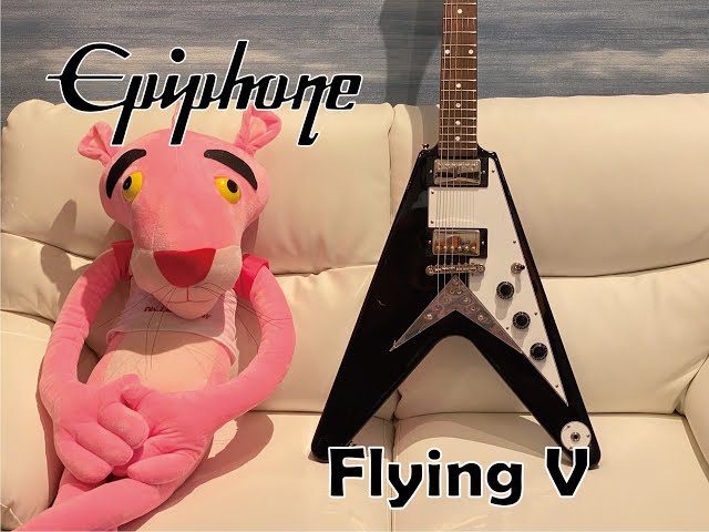 Epiphone by Gibson フライングV 1997 レッド　良音 Epiphone by Gibson フライングV 1997 レッド 良音 - メルカリ