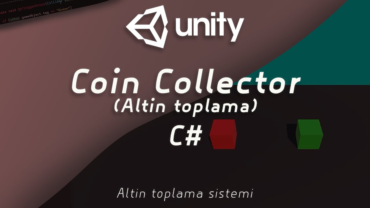 UNITY 3D  - DERS - ALTIN TOPLAMA NASIL YAPILIR ?