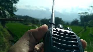 Ht Baofeng 888s pake antena Stik Dual Band Trmonitor Sampe 20km