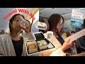 What I EAT &amp; do on my 12 HOURS flight to Japan | LAX to NRT | Singapore Air Economy | travel with me