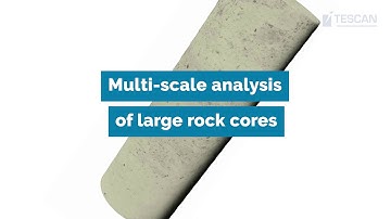 Multi-scale imaging of large rock cores