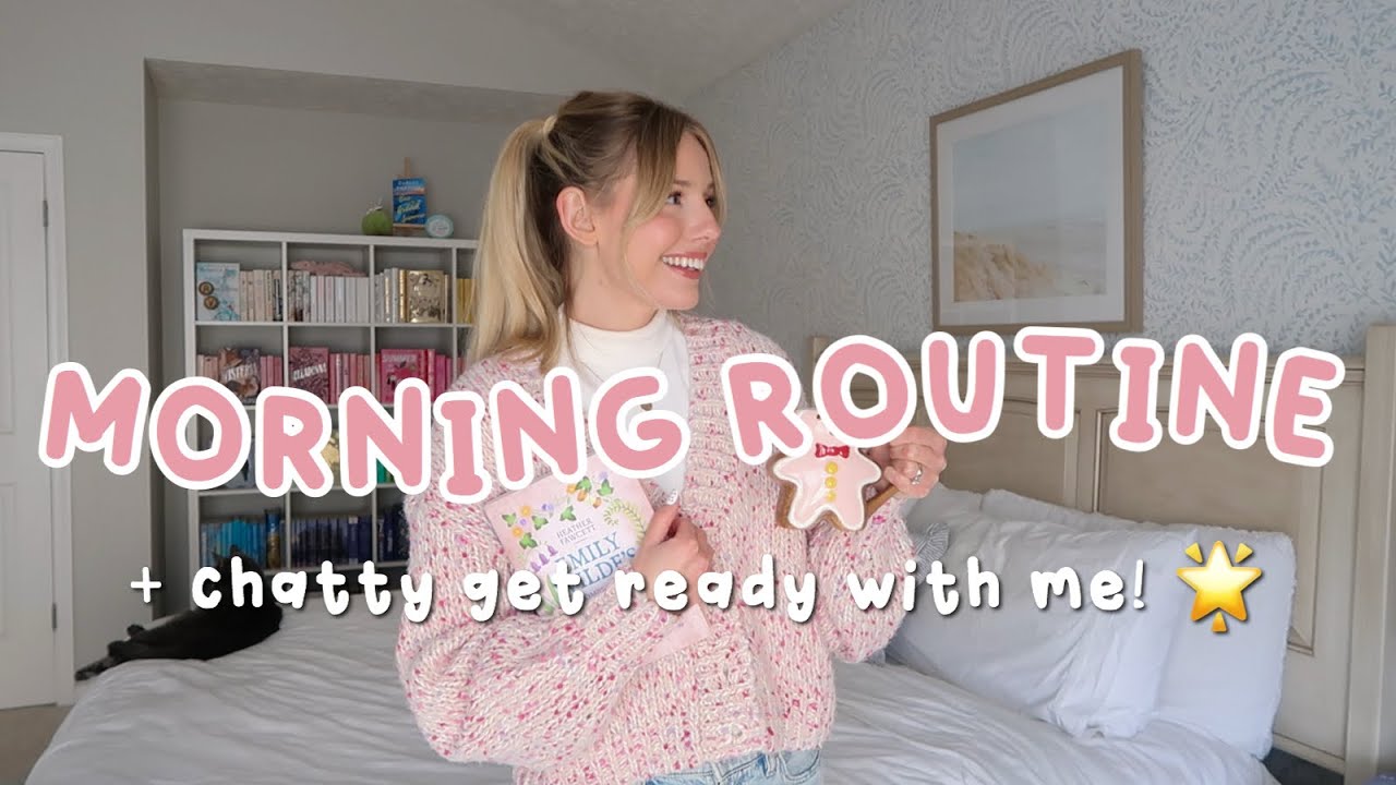 Утренняя рутина + болтливая сборы вместе! ☃️🎀☕️ Влогмас, день 10