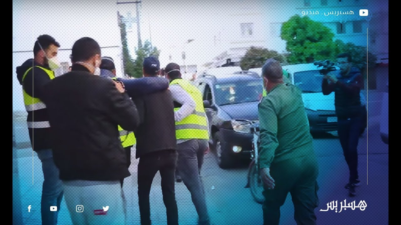 سلطات مرس السلطان بالبيضاء يجولون الأحياء لفرض حالة الطوارئ الصحية