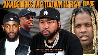 Akademiks is Melting Down: Kendrick, Jay-Z, and Lil Durk Trial Have Him STRESSED