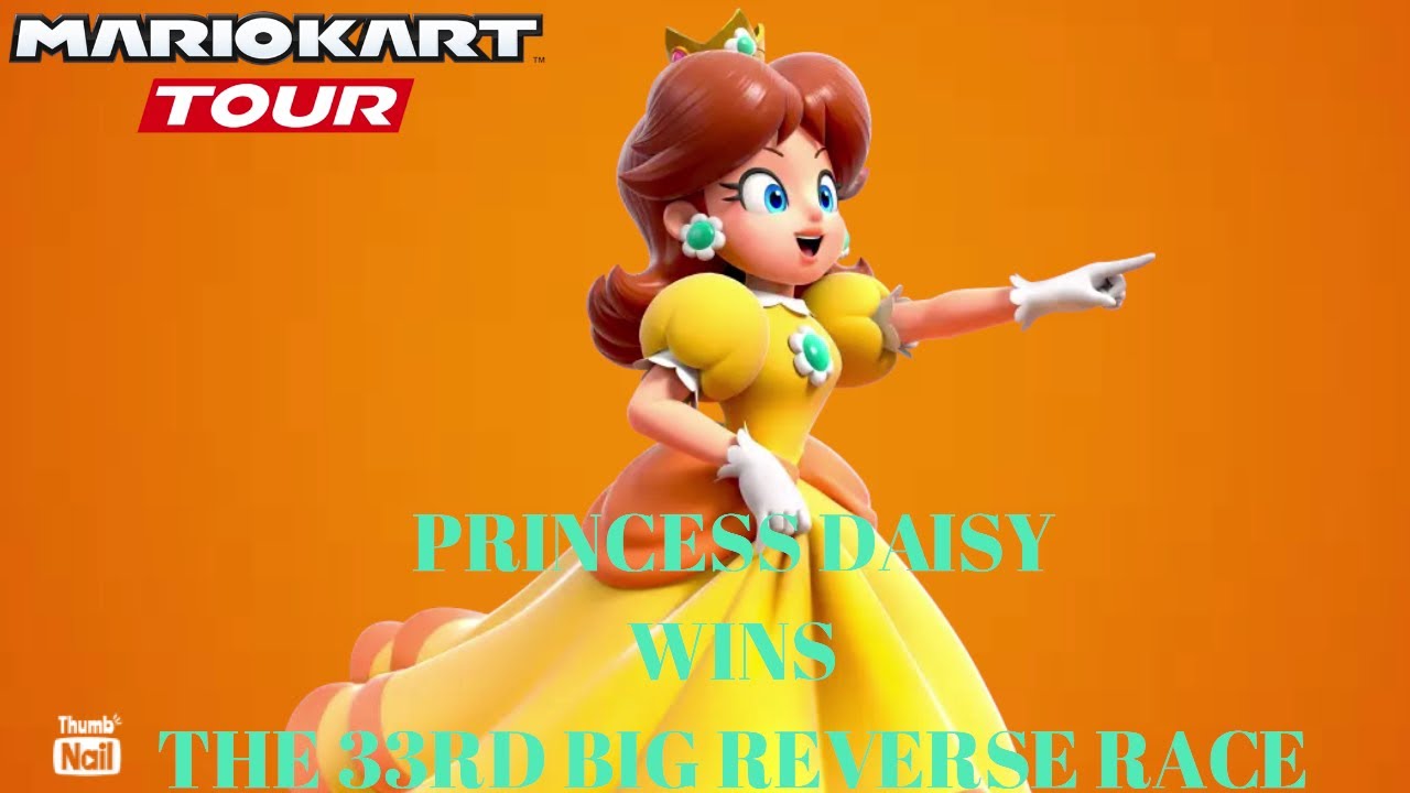 Princess Daisy Wins The 33rd Big Reverse Race - YouTube