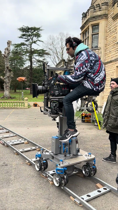 “Behind the Scenes on a Bollywood Film Shoot 🎬✨#bollywood #bts #filmmaking #uk
