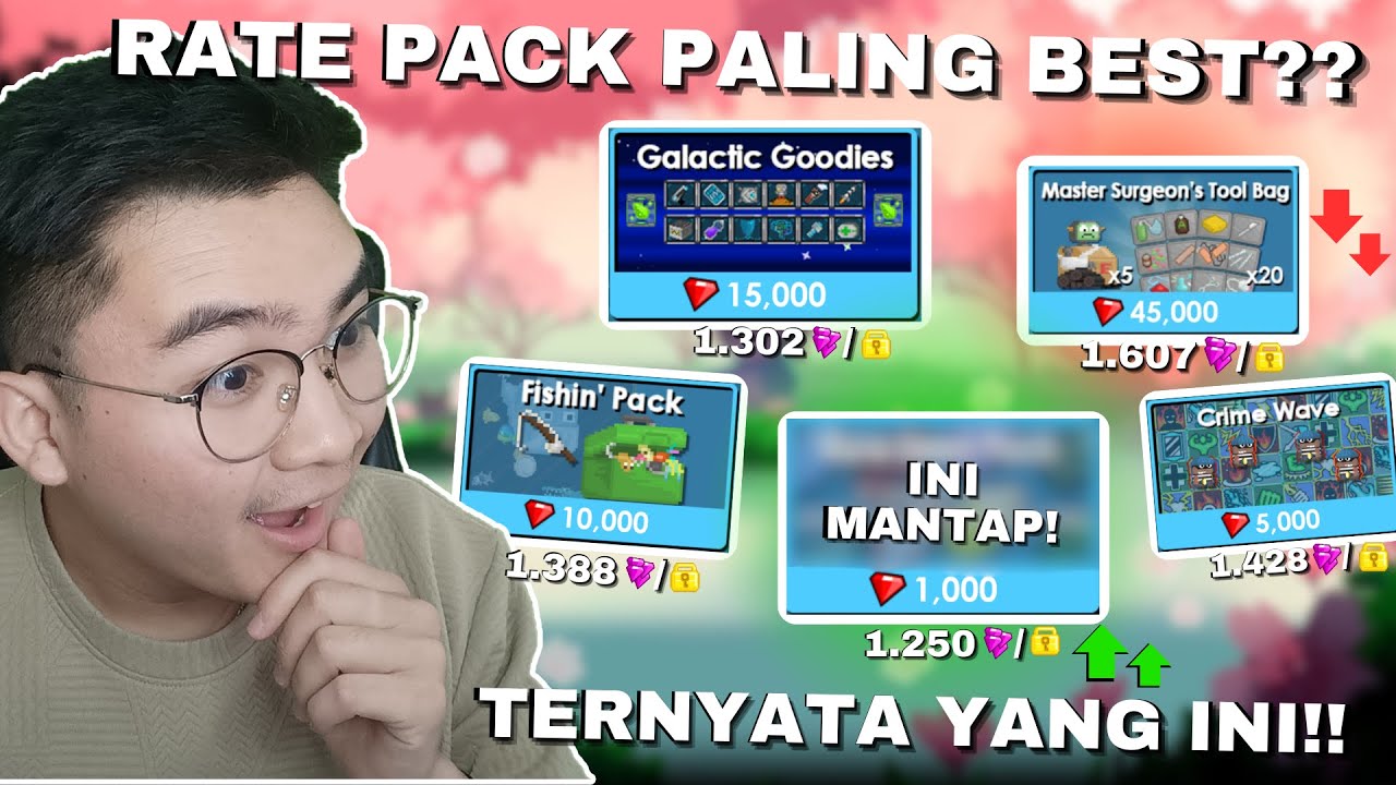 Pack Apa Ini PACK MANAKAH YANG PALING WORTH IT?? Rate Pack Ini Bagus Banget ...