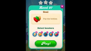 Candy crush soda Pro Player level 27 Pop the bottles screenshot 4