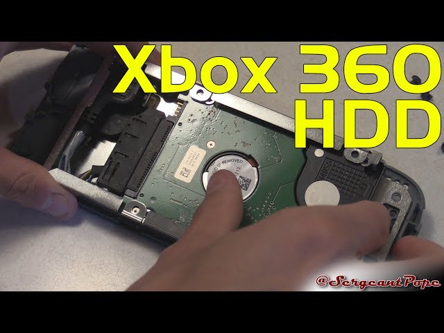 Xbox 360 RGH/JTAG HDD Hard Drive, not for reatil. Read Description