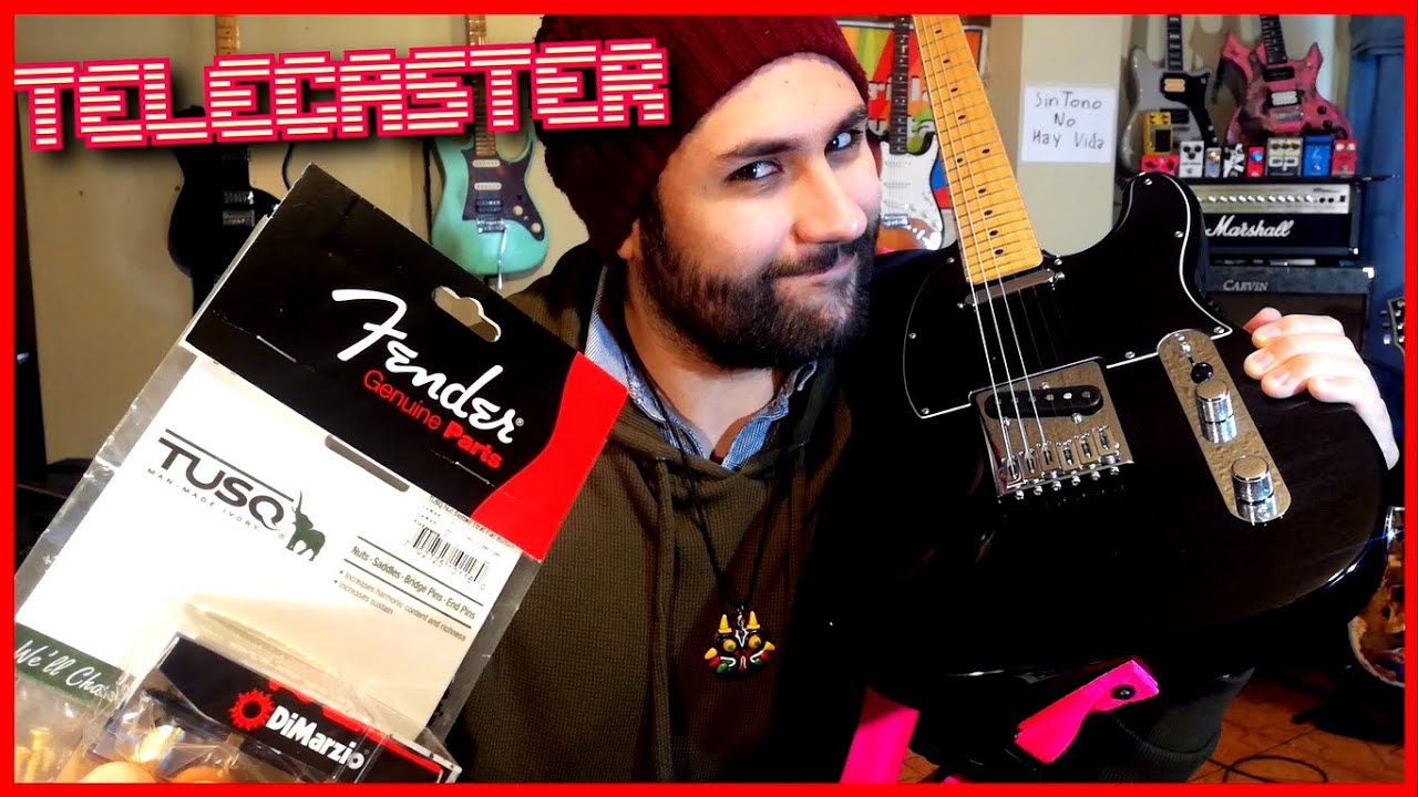 Modifiquemos esta Fender TELECASTER! | Directo #74