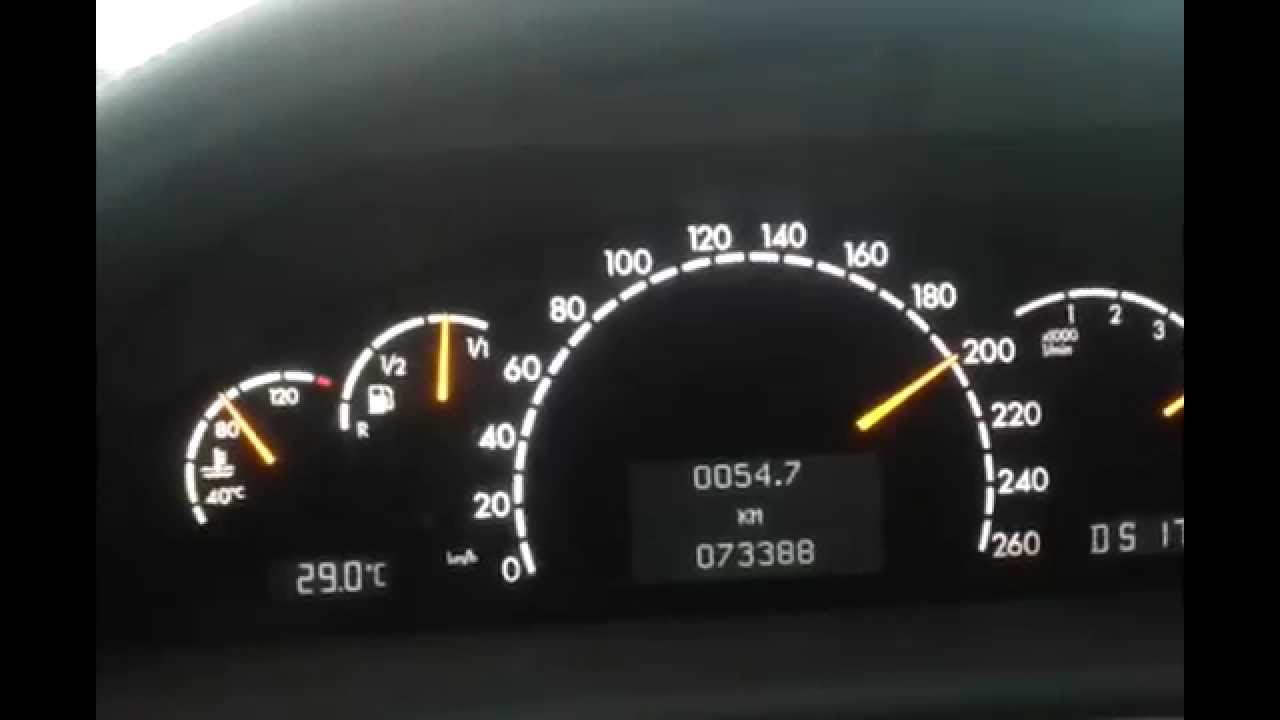 mercedes benz cl500 zero to max speed youtube