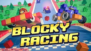 Blocky Racing Gameplay (Android iOS) screenshot 4