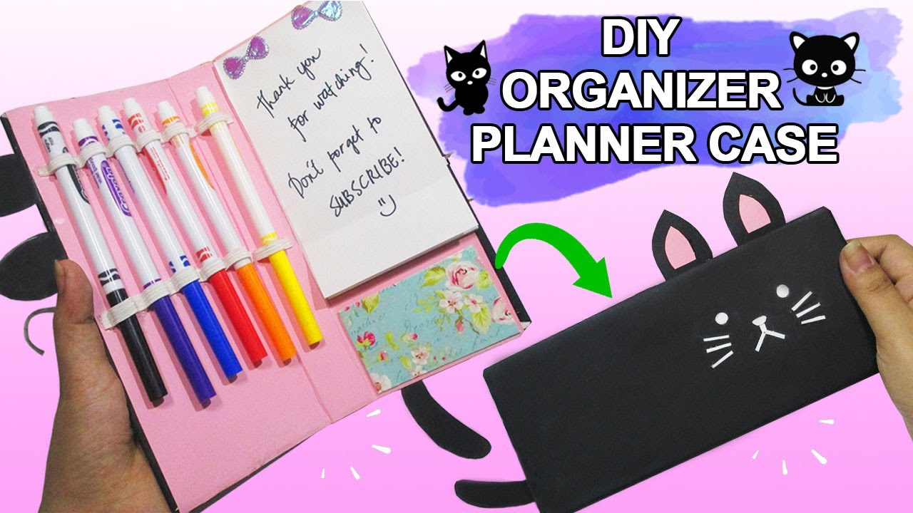 Diy Planner Organizer Case HOW TO Make A Planner Organizer 