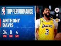 Anthony Davis Drops 34 PTS, 8 REB & 4 AST To Guide Lakers!