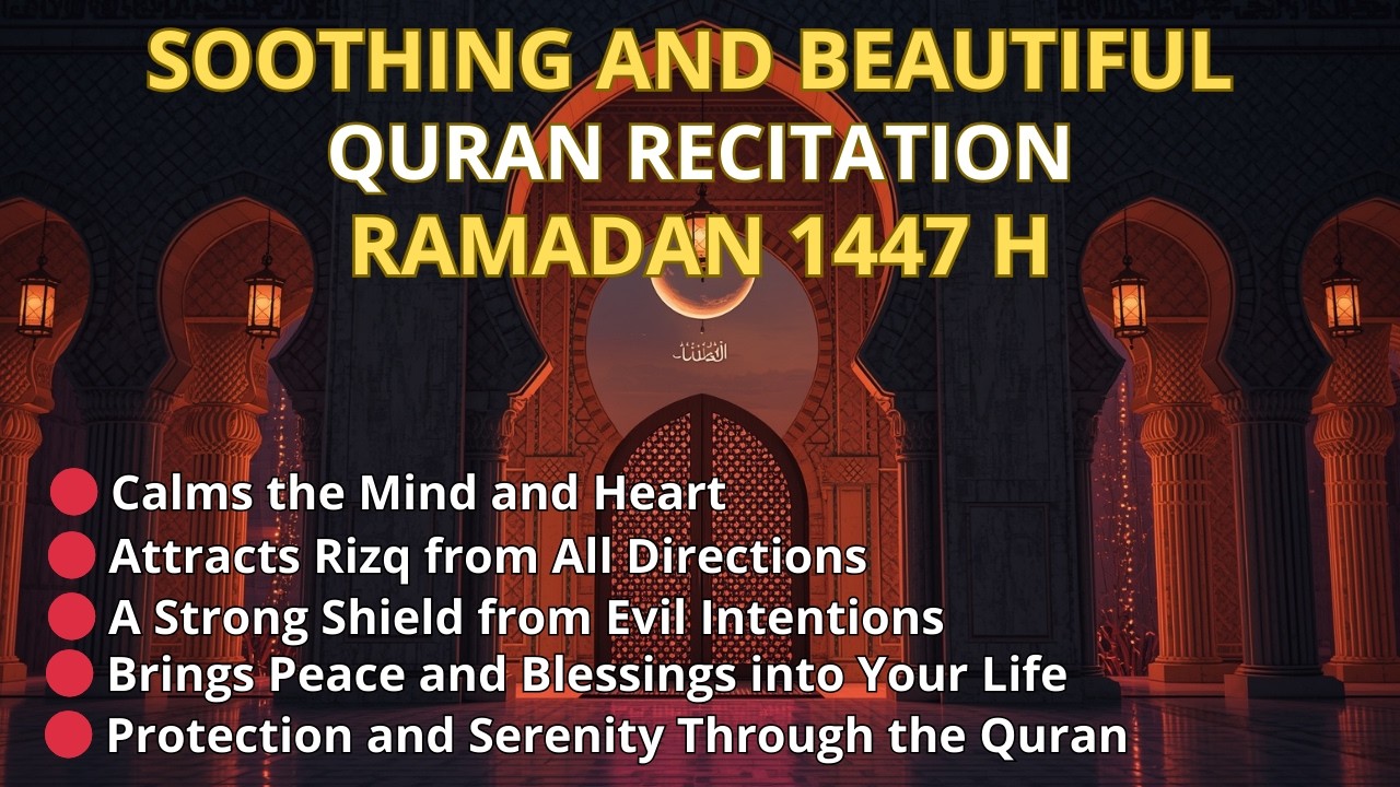 Fikr va Qalbni Tinchlantiruvchi Eng Go‘zal Murottal | Uyqu Uchun Qur’on Tilovati