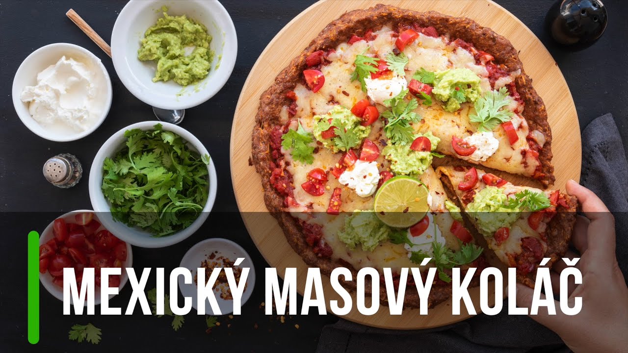 Mexický masový koláč