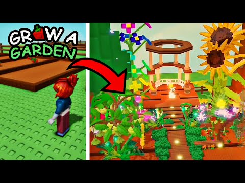 🌱Roblox Grow A Garden Build Hacks – Secret Tricks for the Best Garden! 🪴