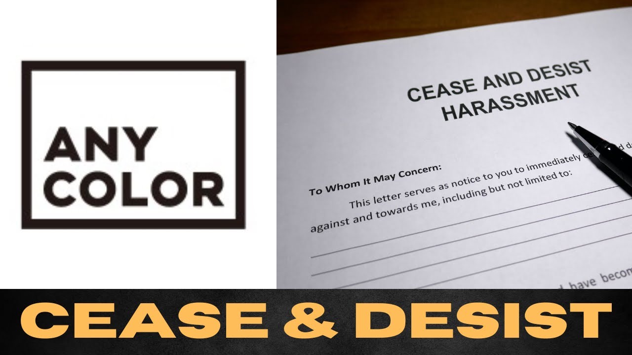AnyColor Cease & Desist Threatens Lawsuit (ft. @rimaevenstar)