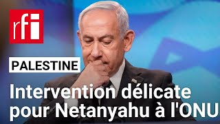 Palestine Intervention Délicate Pour Benjamin Netanyahu À Lonu Rfi