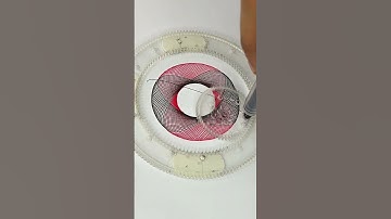 Extreme Satisfying Spirograph Art | No Talking ASMR... #art #asmr #spirograph #shorts #2025 #usa