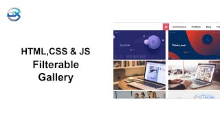 Create Filterable Gallery Using HTML,CSS & JS.