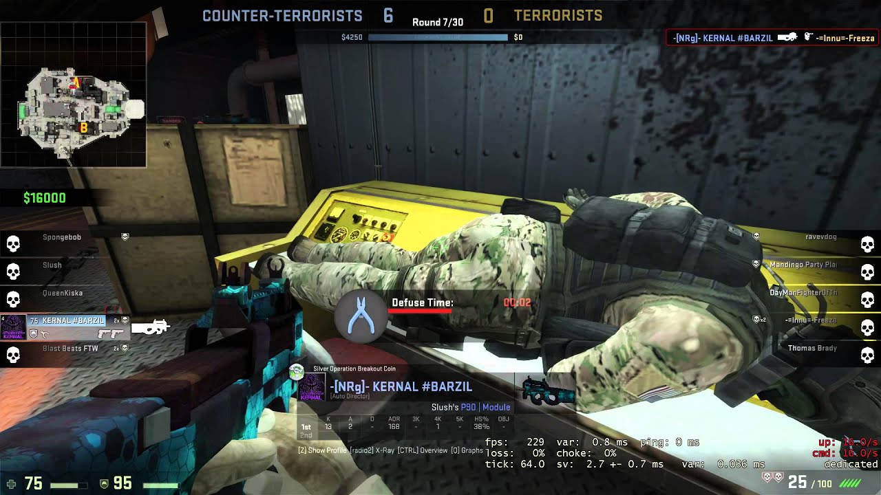 Kernal Plays Counter Strike:Global Offensive | Black Gold
