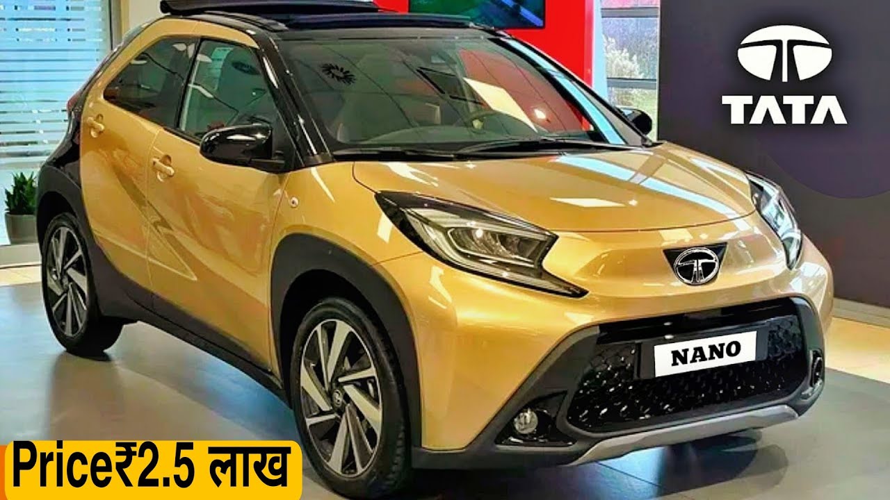 New Tata Nano Launch ₹ 2.5 Lakh 💥new ev electric car tata nano