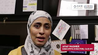 CAIR-NY Exec. Director Afaf Nasher Giving Season 2017 Greeting