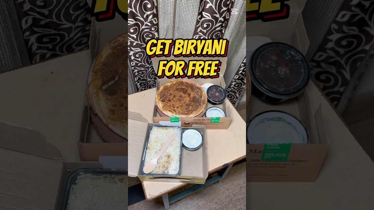 ‼️Free Chicken Biryani 🥳‼️|| Download Eatclub app now 