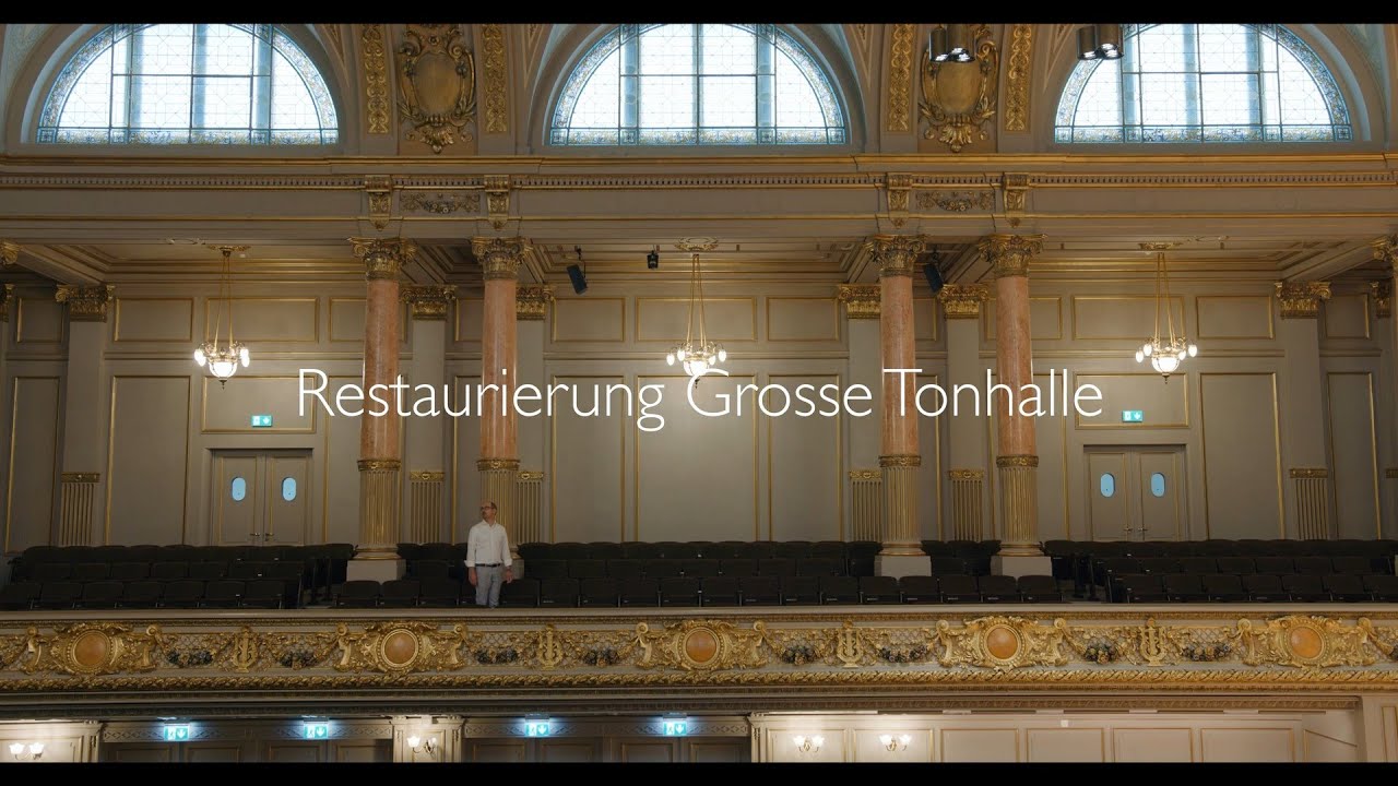 Restaurierung Grosse Tonhalle