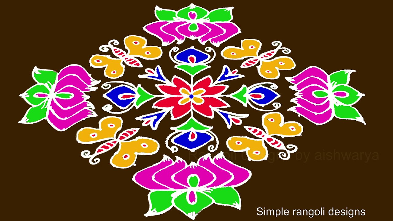Pongal Special Rangoli 21 to 1 Dots Rangoli Designs for