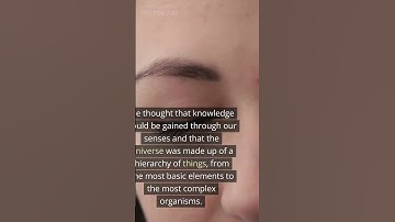 Aristotle philosophy in 1 minute