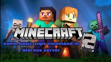 how to add Npcs like hypixel in aternos server // all basic command znpcs in aternos server