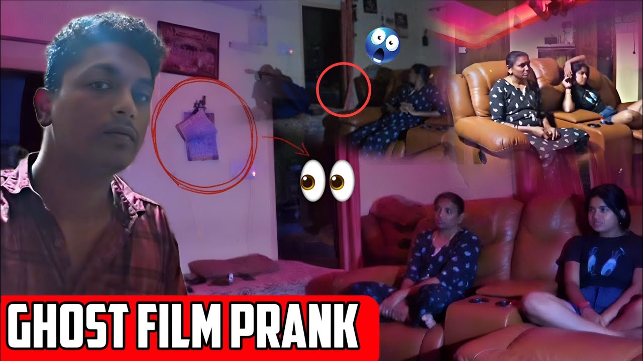 Ghost film prank | Amma serious 😡