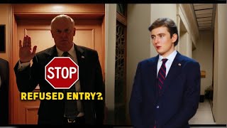 Security Guard Refuses Entry to Barron Trump—What He Does Next Changes Everything!