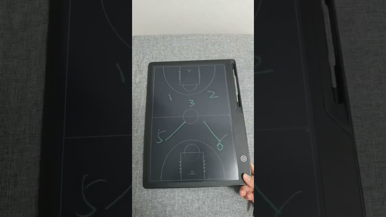 GY Electronic LCD Soccer Tactical Board  Football Basketball Coach Marker Training Writing Tablet