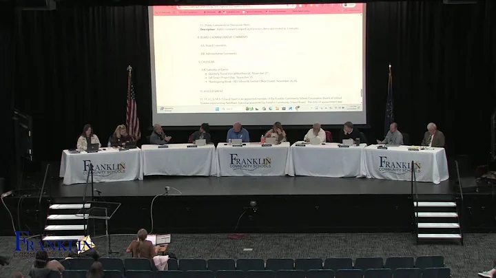 November 2025 School Board Meeting (11-10-2025)