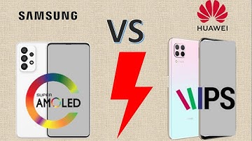 Amoled vs Ips Display  | Samsung vs Huawei  | Comparison | @technoideas360