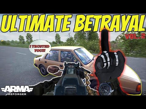 Arma Reforger: "Disguised As The Enemy And Asking For A Ride" ULTIMATE BETRAYAL VOL.2