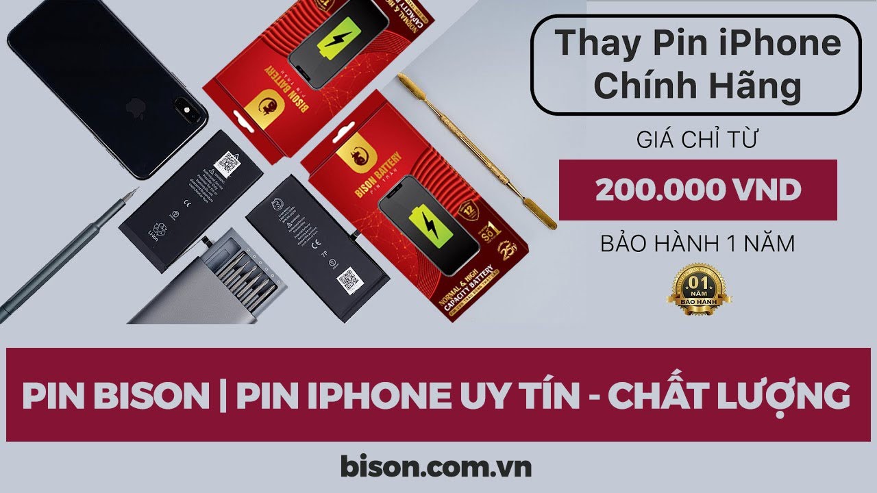Pin Bison Pin Bison - Pin iPhone tốt nhất Việt Nam với Pin Bison và pin siêu ...