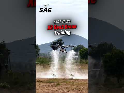 New X8 Gen 2 Agri Drone Training | SAG PVT LTD