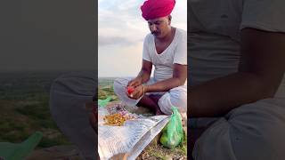 राजस्थानी दोपहर का नाश्ता 😍 #desi #food #village #rajasthan #life #reels #reelsfbシ