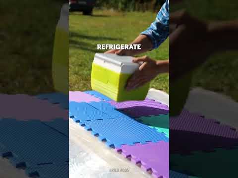 Nous avons construit un radeau pour une aventure rapide sur la rivière ⛵