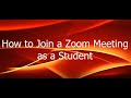 How to Join a Zoom Meeting at Illinois State University - Students