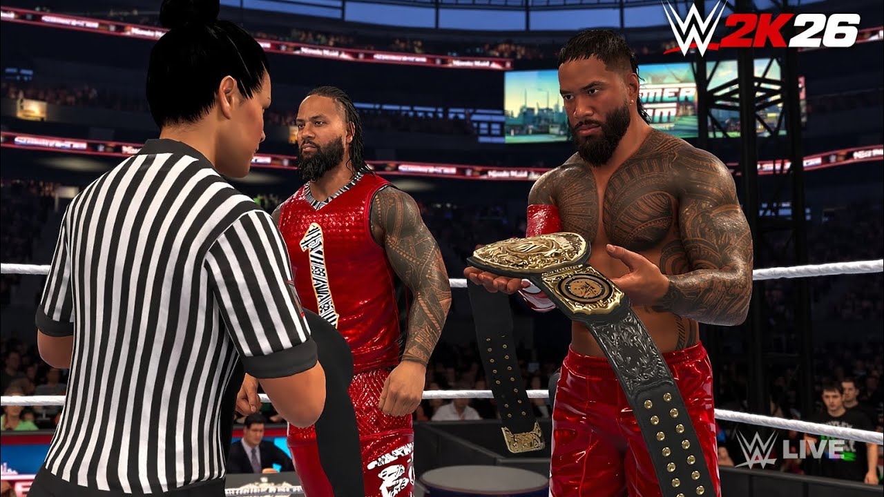 WWE 2K26 The USOs vs The Young Bucks 