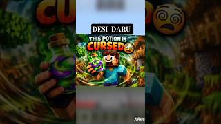 Minecraft funny shorts Desi daru #minecarft #gaming #shorts #games