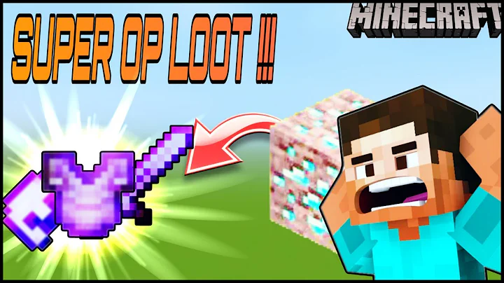 Minecraft But Every Ore Drops SUPER OP Loot !