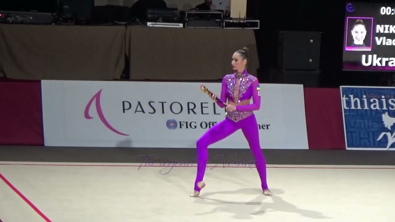 Vlada NIKOLCHENKO (UKR) clubs - 2024 Grand Prix Thiais AA