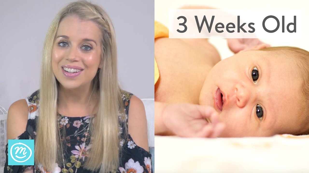 3 week infant development